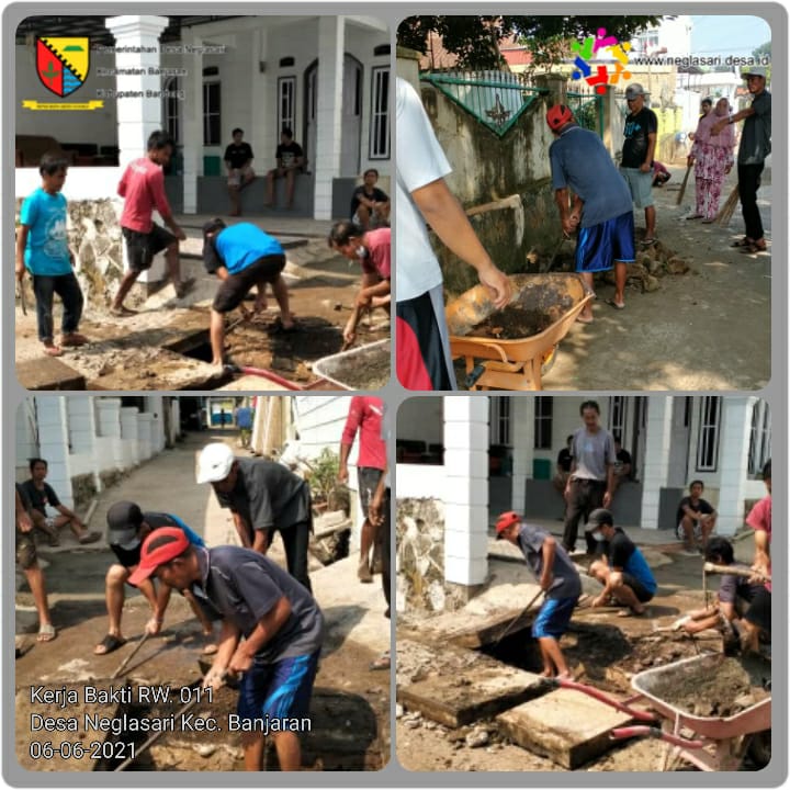 KERJA BAKTI WARGA MASYARAKAT RW 11